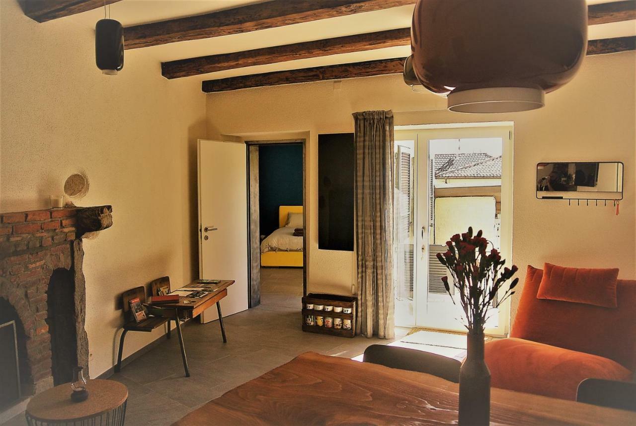 A Ca Balade In Design Apartment Miglieglia ภายนอก รูปภาพ